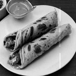 Makhmali Malai Chicken Tikka Roll