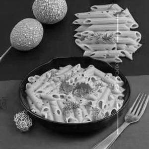 Whole Wheat Fusli Pasta in Pink Sauce