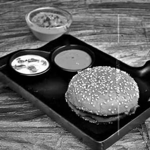 Schezwan Masala Tikki Burger
