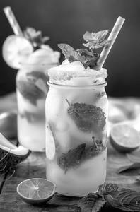 Fresh lime soda