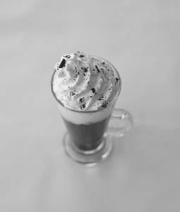 Irish Coffee With Whipped Cream