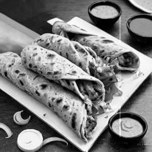 Navabi Chicken Seekh Kebab Roll