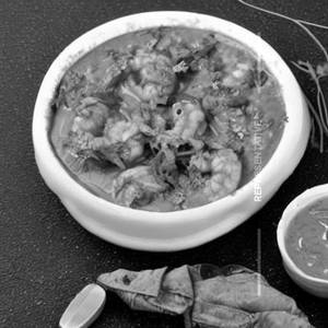 Prawns Egg Masala