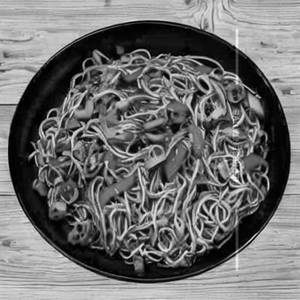 Mixed manchurian noodle