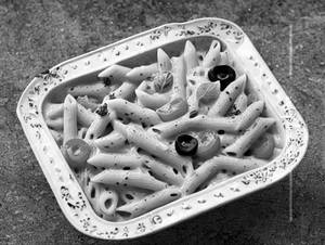 White Sauce Pasta veg