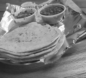 Chole Roti Meal Tray