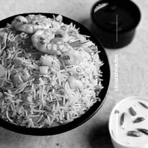 Prawn Mushroom Paneer Fried Rice