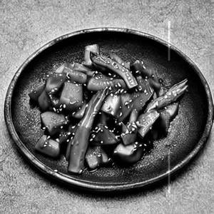 Stir Fried English Veggies in BBQ Sauce