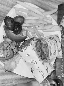 Chicken 65 Wrap (n)