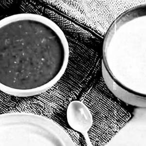Cream of spinach soup