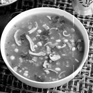 Chicken Mushroom Corn Soup 