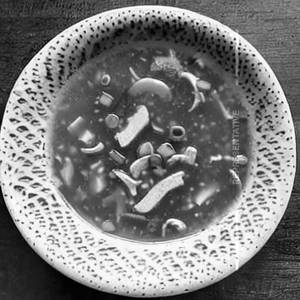 Chicken Mushroom Bamboo Shoot Soup