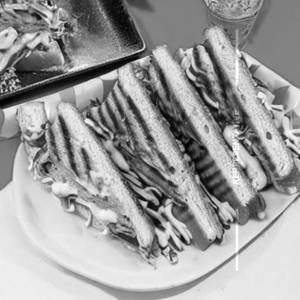 Grilled Chicken Cheese Sandwich