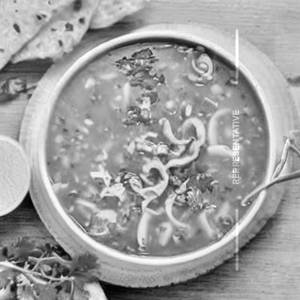 Pork Lemon Coriander Soup 