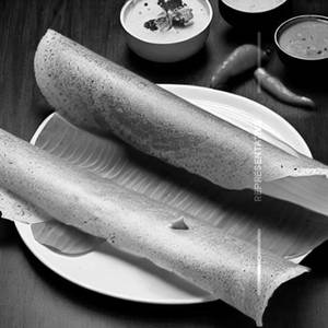 Butter masala dosa