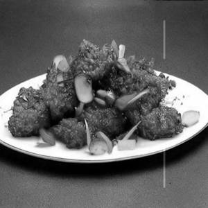 Crispy pork dry