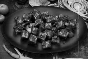 Chilli Paneer Mushroom Dry
