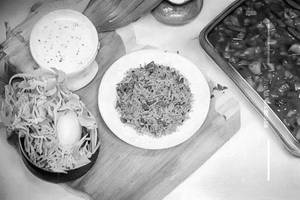 Schezwan Veg. Fried Rice
