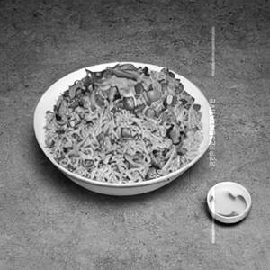 Singapore Mushroom Fried Rice