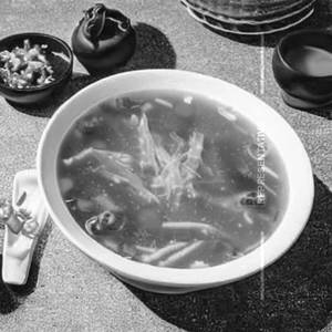 Egg Clear Soup 