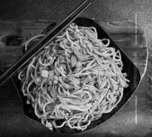 Chicken noodles