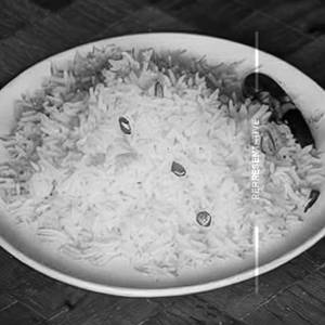 Steamed rice