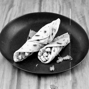 Korma Sweet Corn Kathi Roll