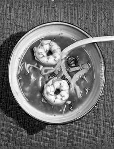 Manchow Prawns Soup