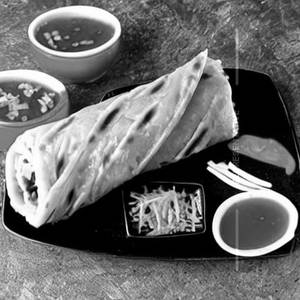 Chow mein Manchurian Schezwan Roll