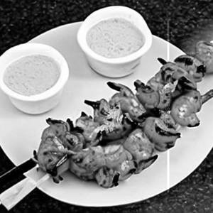 Smoked Prawn Kebab
