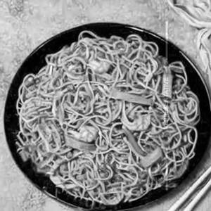 Prawns Hakka Noodles