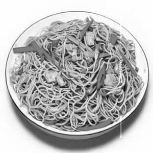 Pork Hakka Noodles 