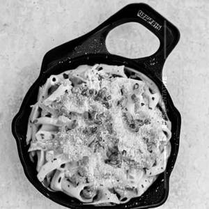 Cheesy Baked Fettuccine