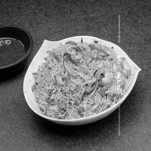 Singapore Prawns Fried Rice