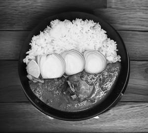 Egg Curry Chawal