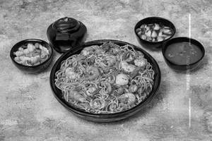 Schezwan Mixed Seafood Noodles
