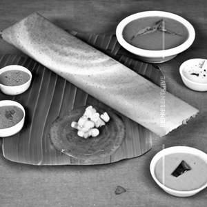 Schezwan Sweet Corn Dosa