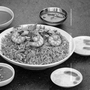 Prawns Hakka Rice