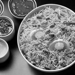 Egg Hakka Rice
