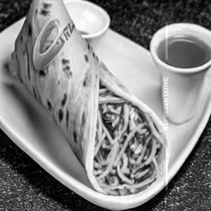 Double Egg Chowmein Roll