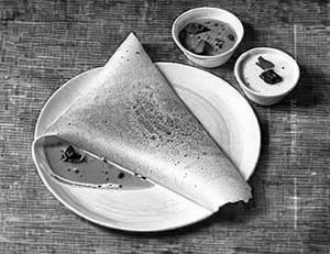Egg Masala Dosa