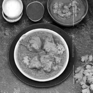 Tawa Butter Roti Chicken Masala