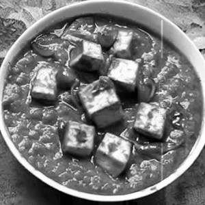 Paneer Chana (Brown Gravy)
