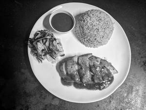Grilled Chicken With Herb Rice