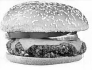 Veg Schezwan Burger 