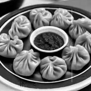 Mushroom chilli momo