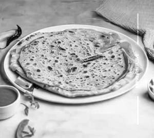 Methi Paneer Onion Paratha