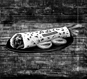 Single egg paneer roll