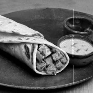 Spicy Crispy Paneer Kathi Roll