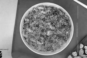 Schezwan chicken fried rice